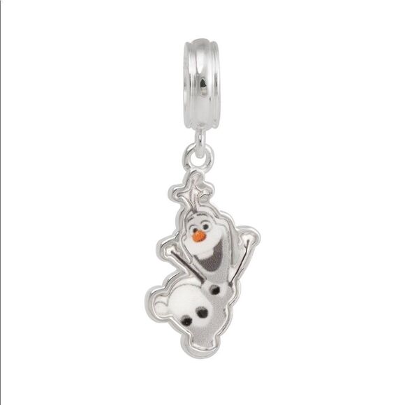 Disney Frozen Olaf Sterling Silver Charm NWT - Picture 1 of 5